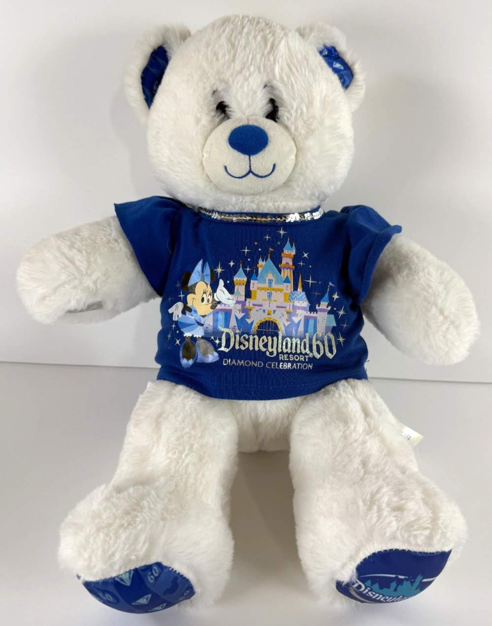 Build-A-Bear Disneyland 60th Diamond Celebration Bear Downtown Disney Exclusive